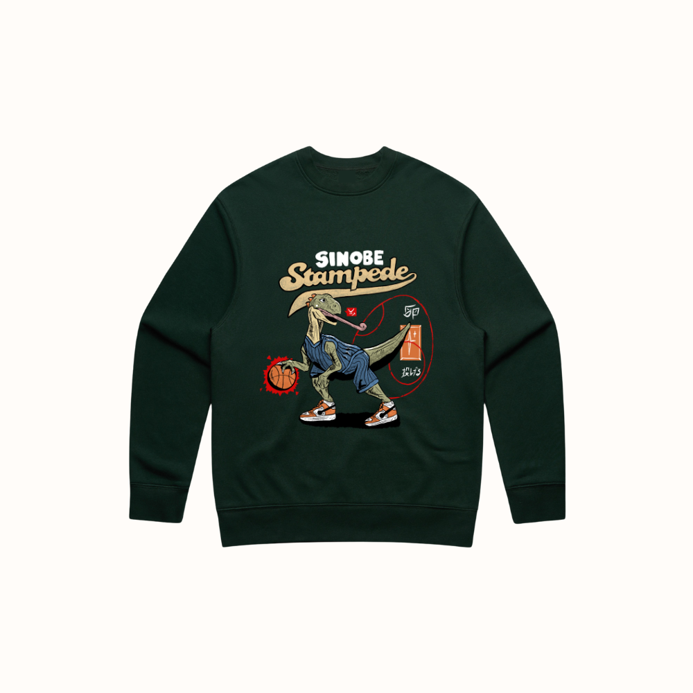 "Sinobe Stampede" | Yoshi Inspired | Boxy Crewneck