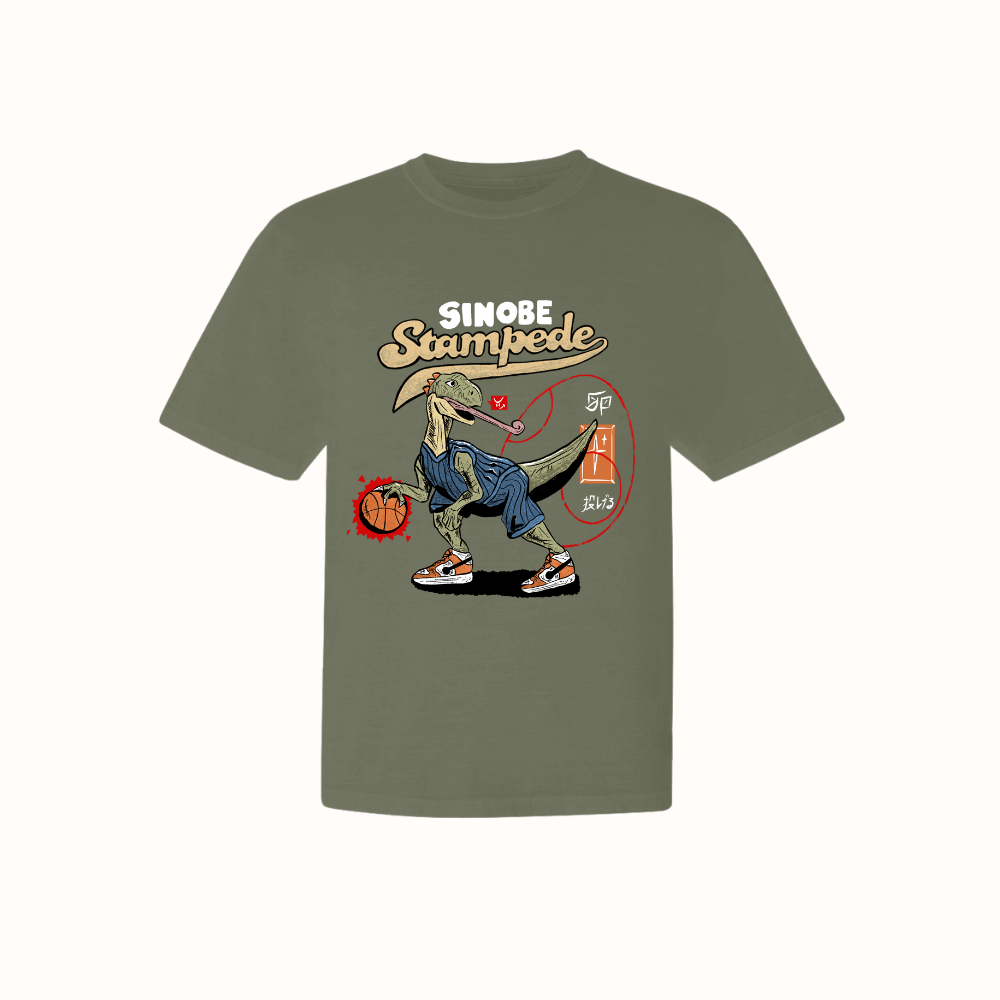 "Sinobe Stampede" | Yoshi Inspired | Men's Premium Heavy T-Shirt