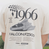 "Falcon FZ500" | Captain Falcon Inspired | Men's Heavyweight T Shirt